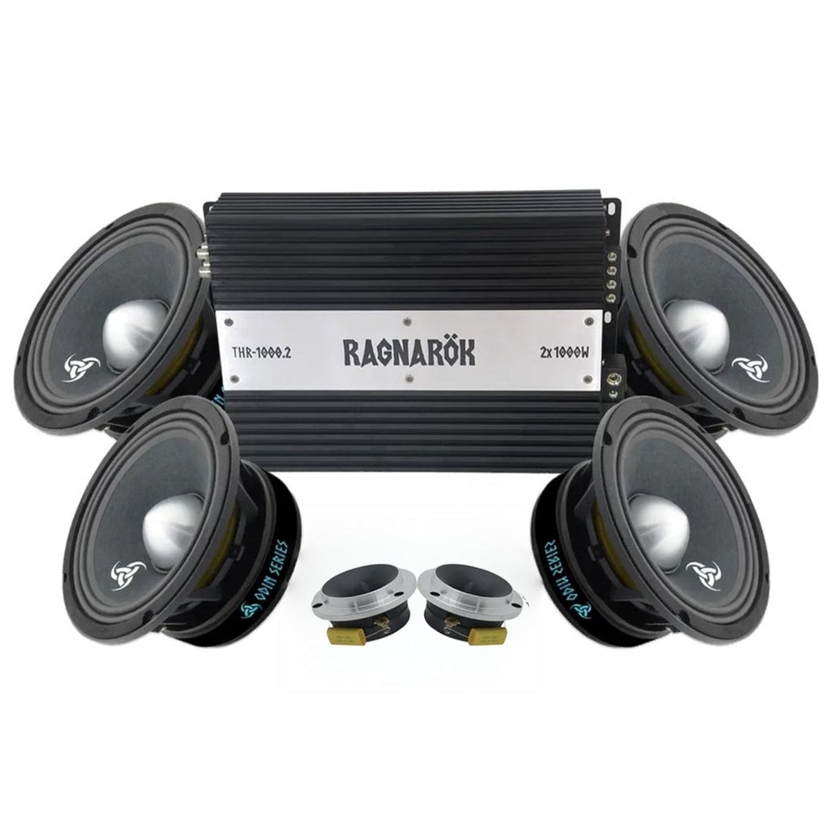 Ragnarök Odin 4x8" Amp kit, Brutalt raggarpaket