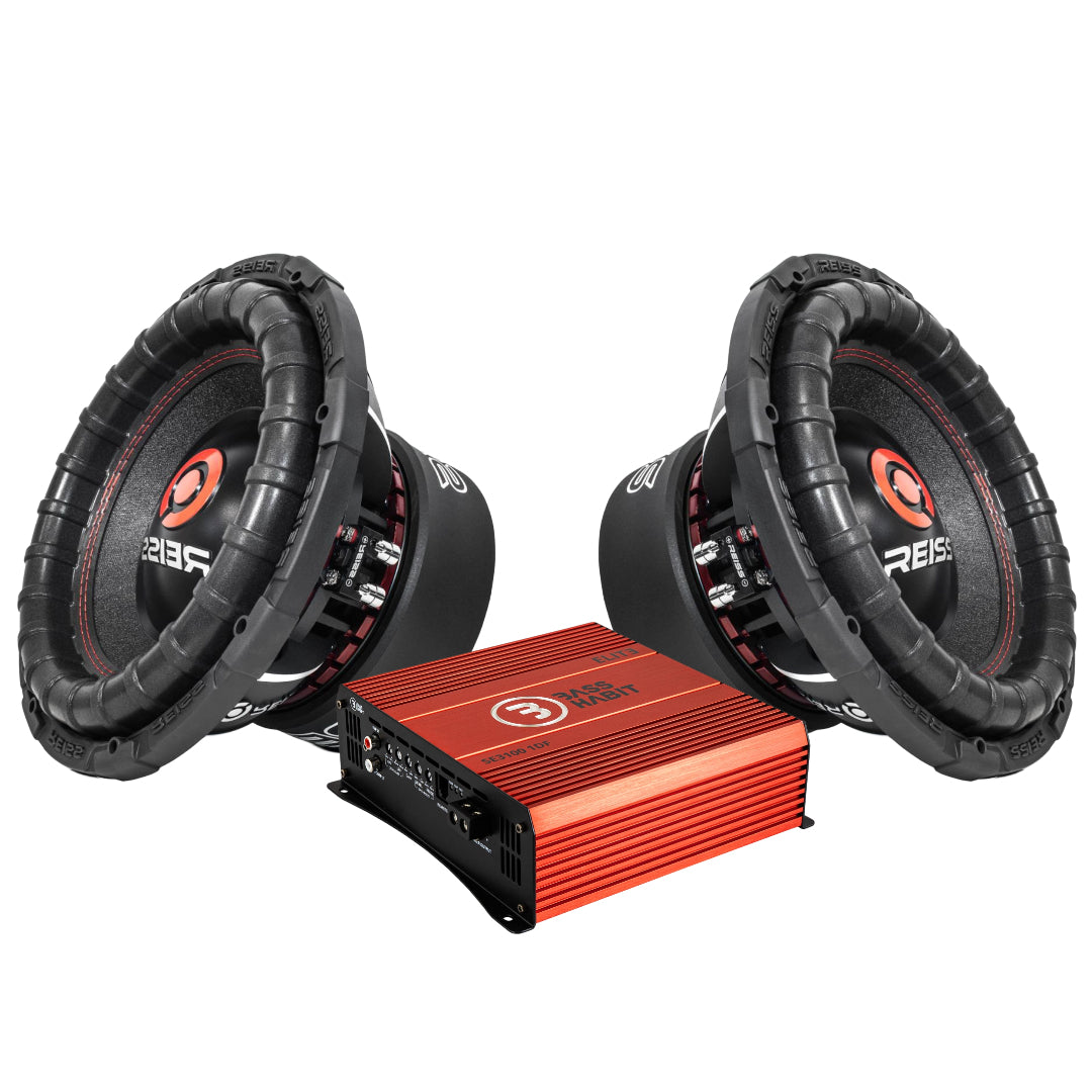 Reiss RS-KJ12 med SPL ELITE 3100.1DF, Brutalt tufft raggarkit