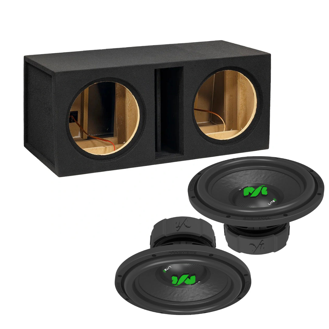 DeafBonce Machete Lite 2x12 Auto-Connect låda, Tufft baspaket