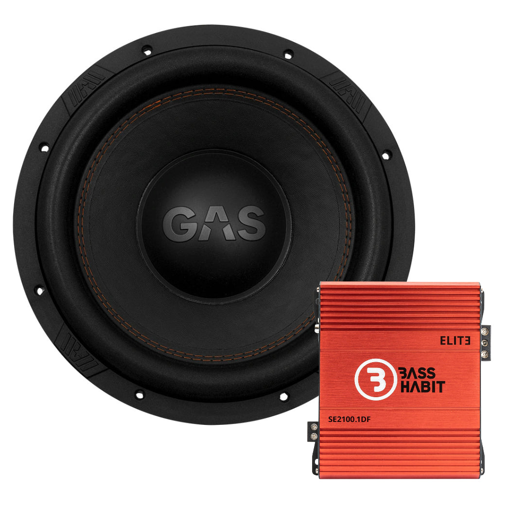 GAS MAX S1-12D1 & SPL Elite 2100.1DF, Super tufft baskit