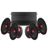 4-Pack DS18 PRO-X6.4BM med DS18 G1800.4D, Brutalt SPL-paket