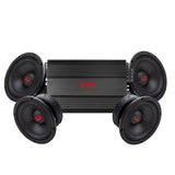 4-pack DD Audio VO-M408-S4 med RA800W