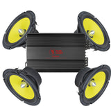 4-Pack Ground Zero GZTK 165 med RA800W