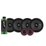 4-pack Bass Habit Play SP200M med diskanter och bilschamnpo