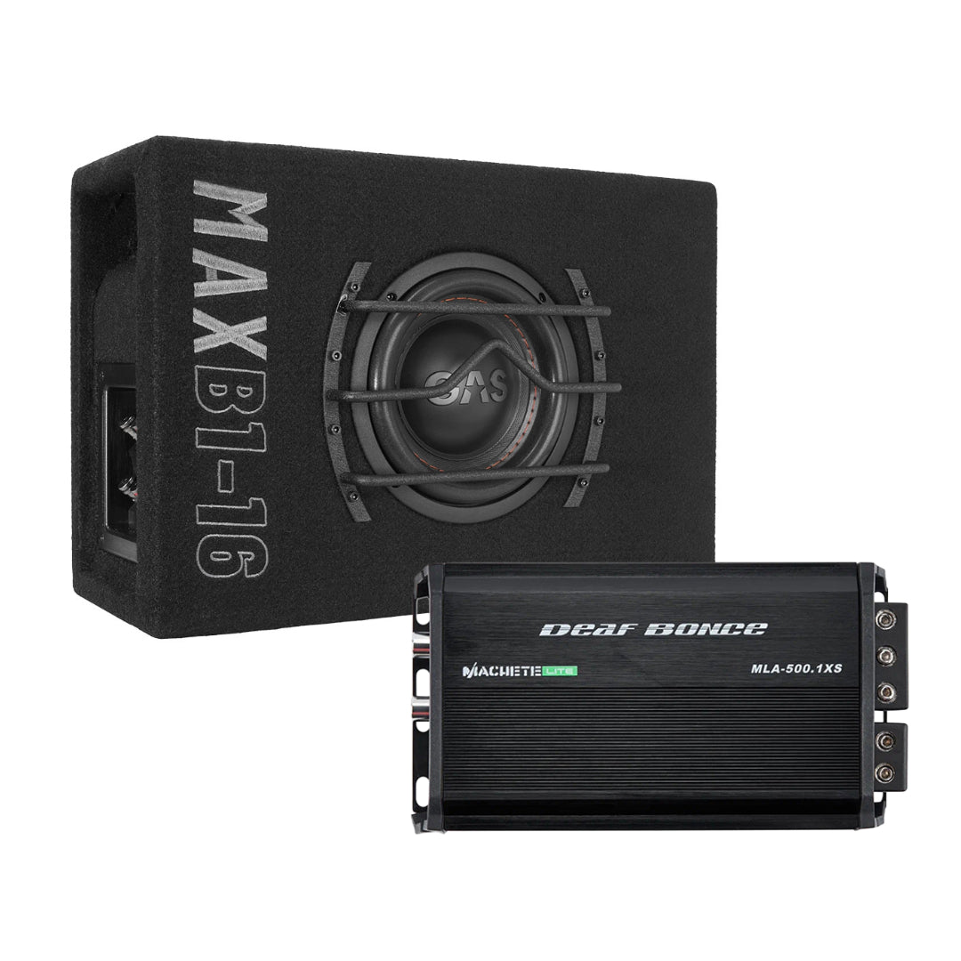 GAS MAX B1-16 - Deaf Bonce MACHETE MLA-500.1XS kit