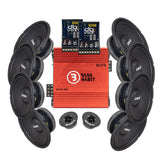 8-Pack Loud as Hell Chaos 10" Ultimat Amp Kit