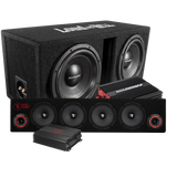 SoundBass 2x12" raggarpaket med Bass Habit SPL64, Brutalt tufft