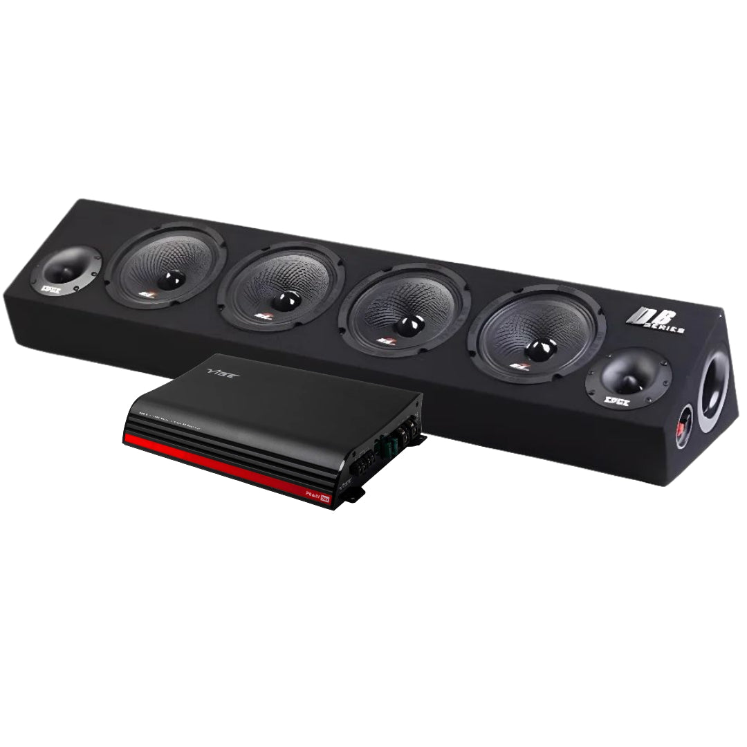 Raggarplankapaket DB-serien 6,5" och Vibe Powerbox250.2-V0