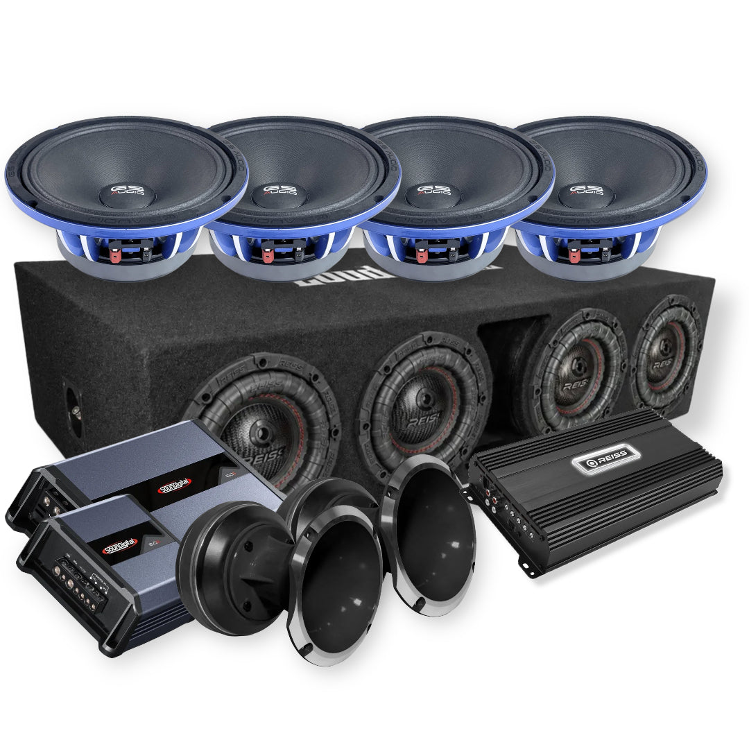 Reiss med GS Audio, brutalt tungt chevakit