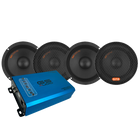 4-pack GAS MAX PMW1-64 med GS Audio 280.2 Compact, Tufft kit