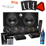 Rockford Fosgate R2-2X10 med Soundmax SX-MX6, Super coolt A-traktor paket