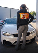 MekarBilar Hoodie Svart, M