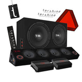 Bass Habit PL212 A-traktor paket med Tershine tillbehör, Super coolt raggarkit