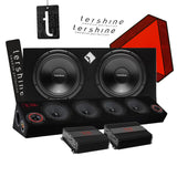 Rockford Fosgate R2-2X12 A-traktor paket med Tershine tillbehör, Brutalt raggarpaket