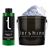 Bilvårdspaket – Purify S+, 13L Tvätthink, Tvätthandske