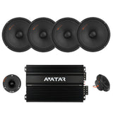 4-Pack GAS MAD PM2-104 med MAD PT1-254 och Avatar steg, Brutalt kit
