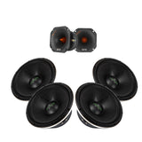 4-Pack Deaf Bonce AP-M80SQL med MAX PT2-388 horndiskant, Kaxigt kit