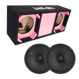 GAS MAD PM2-104 i en Loud as Hell 2x10" Pro Rosa, Raggarkit