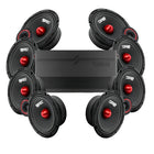 DS18 PRO-GM6.4B 8x6.5" Amp kit, Maxat raggarpaket