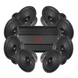 Edge EDBPRO6-E3 8x6.5" Amp kit, Super brutalt raggarkit