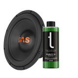 GAS MAD S2-10D2, 10" baselement Tershine Purify S+