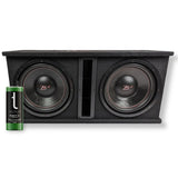 B2 Audio DVPE212, 2x12 tums baslåda med Tershine Purify S+