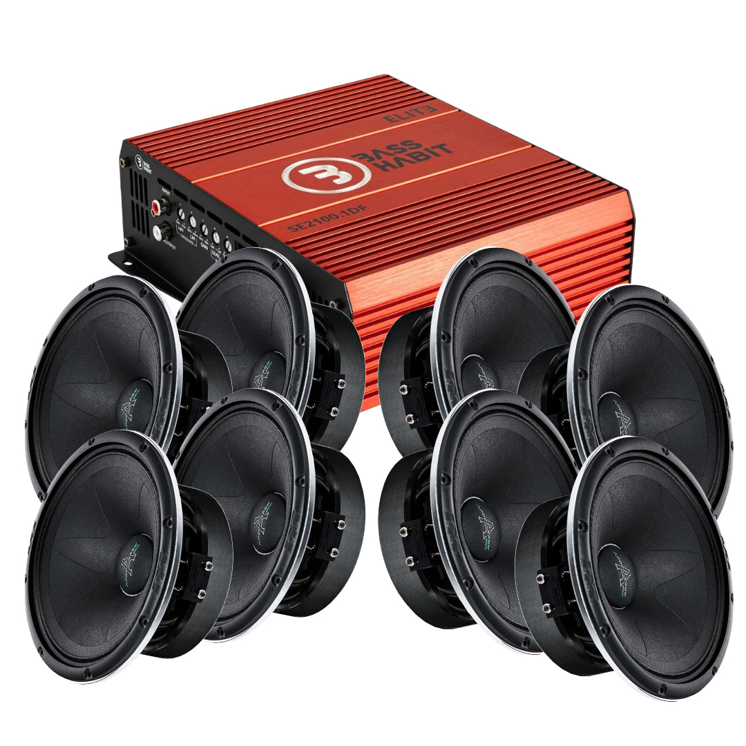 Deaf Bonce Arnold 8x6,5" Amp kit