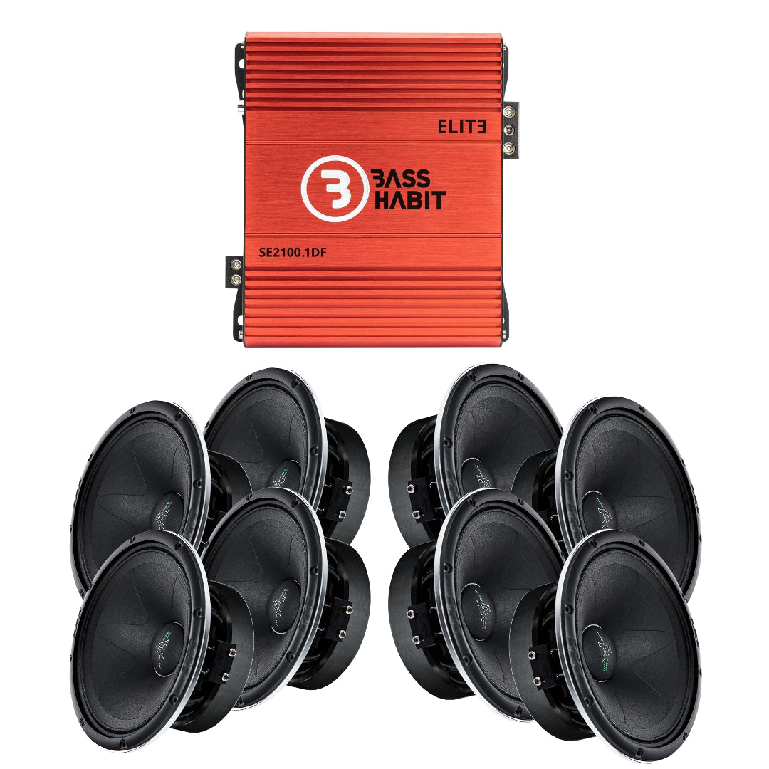 Deaf Bonce Arnold 8x6,5" Amp kit
