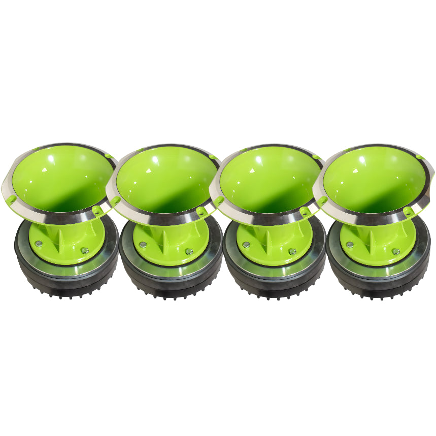 4-Pack Loud as Hell Terror 3" 8 Ohm driver, Grön