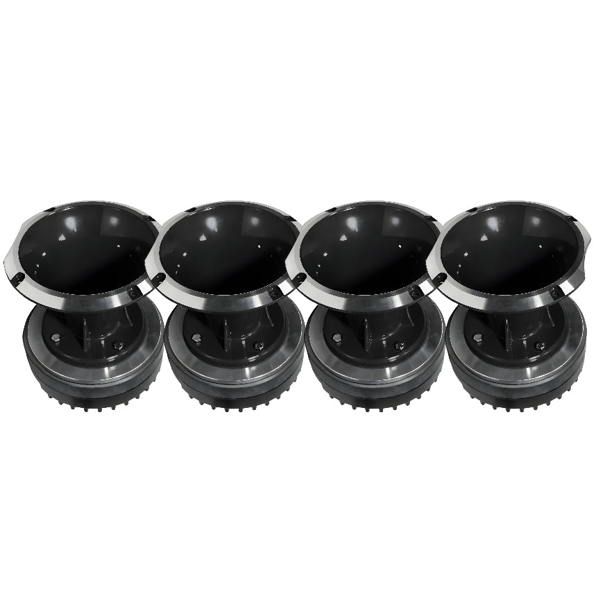 4-Pack Loud as Hell Terror 3" 8 Ohm driver, Svart