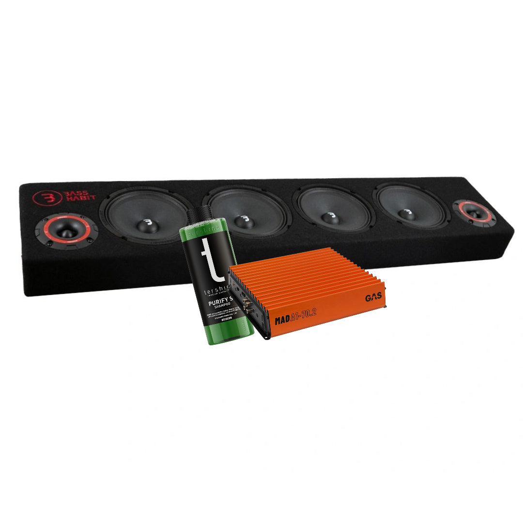 Bass Habit SPL64 raggarkit med Tershine Purify S+