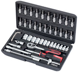 INSTICKSNYCKELSATS 1/4" – 48 delar – KS Tools 917.0648