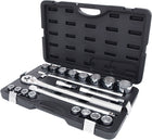 KS Tools Hylsnyckelsats 3/4" – 21 delar, sexkant – 911.0721