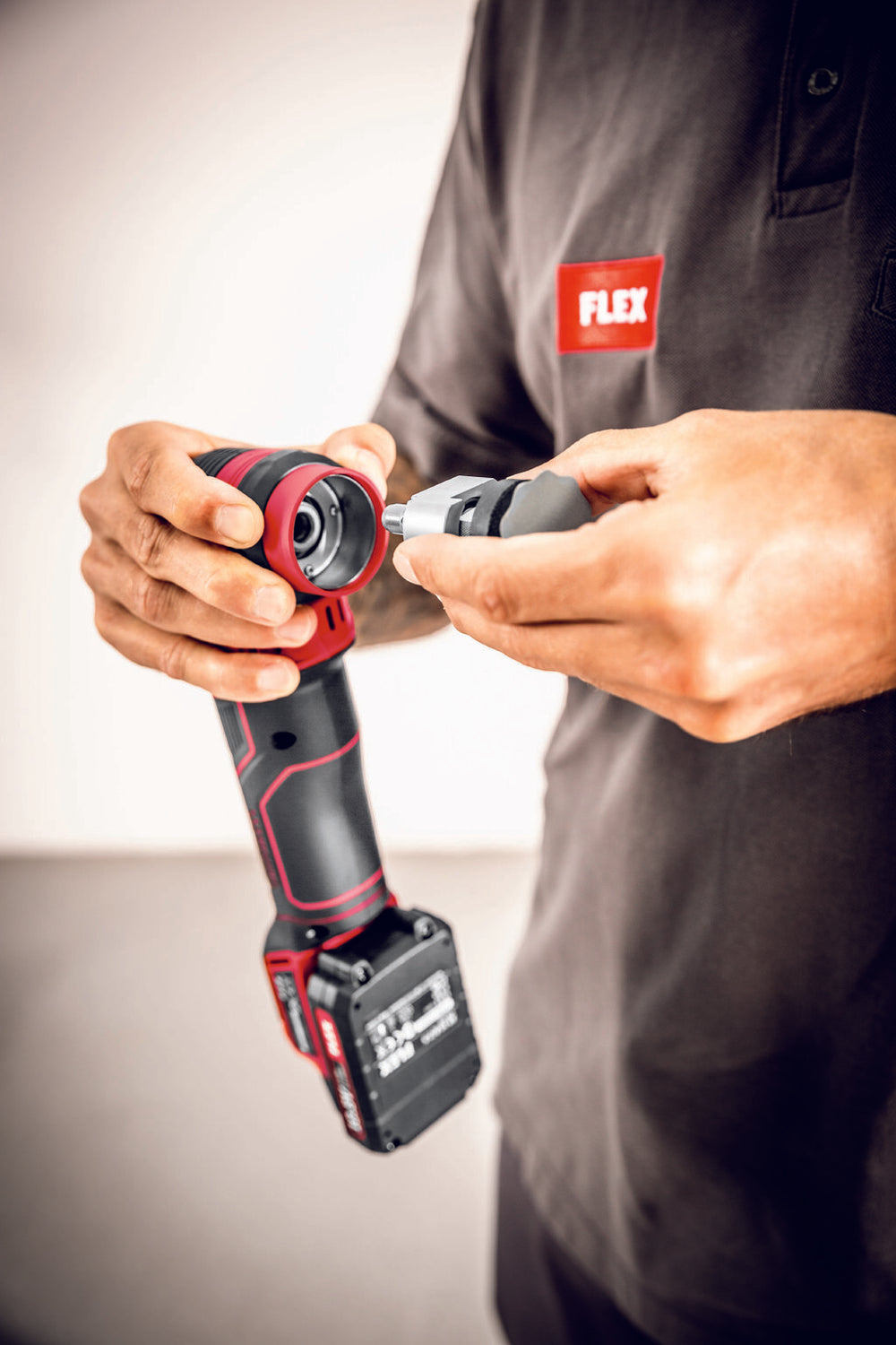 Flex Polermaskin PXE 80 10.8-EC/2.5 Set