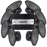 DD Audio VO-M208-S4 8x8" Amp pack