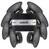 DD Audio VO-M206-S4 8x6.5" Amp pack