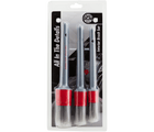 Chemical Guys Interior Detailing Brushes, 3-pack