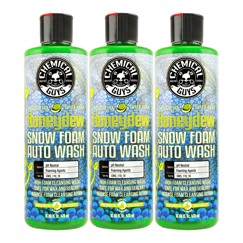 Chemical Guys Honeydew Snow Foam Bilschampo 3x473ml
