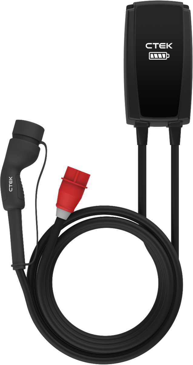 CTEK Njord GO Type 2 – Portabel EV-laddare 11 kW med Bluetooth och Wi-Fi