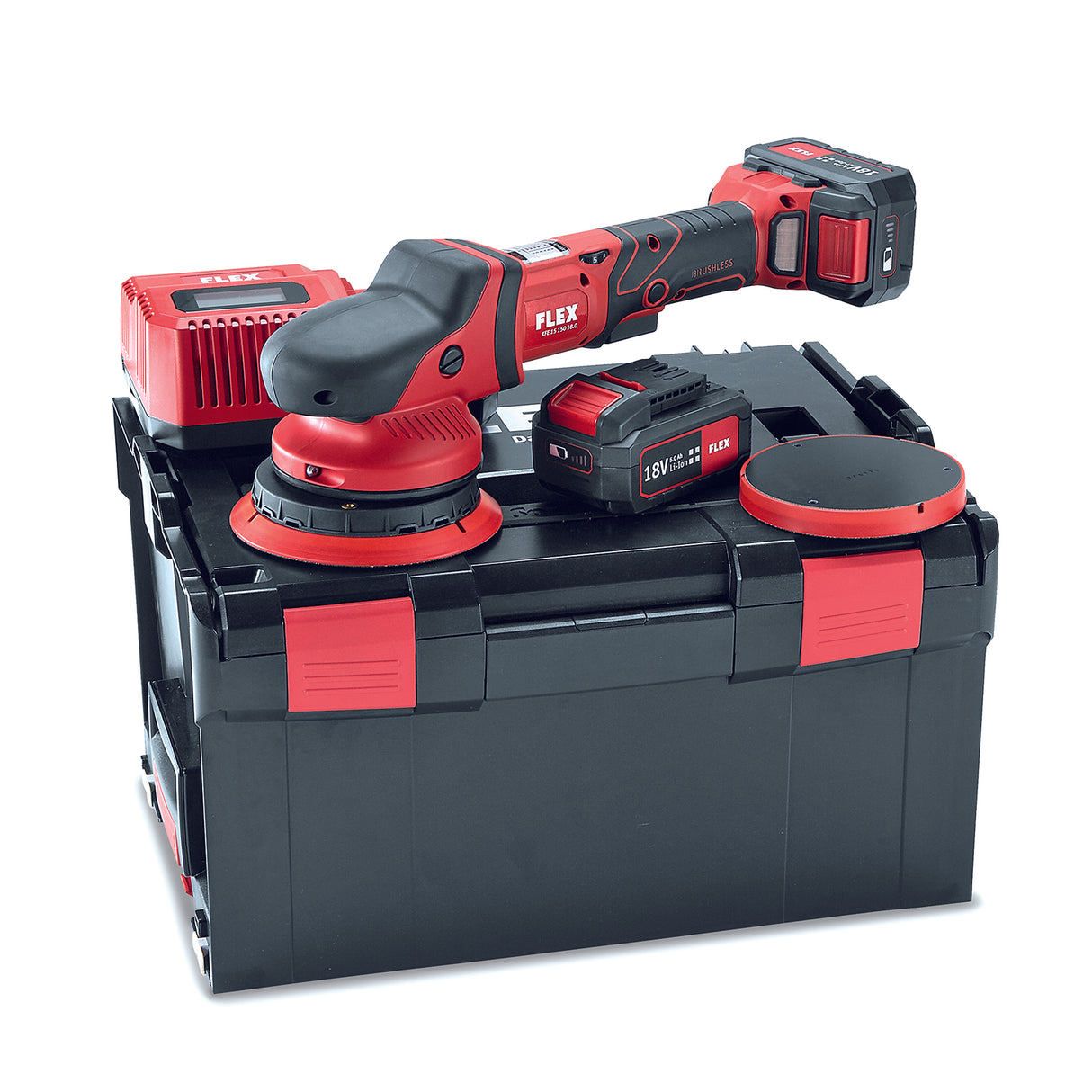 Flex Polermaskin XFE 15 150 18-EC/5.0 Set