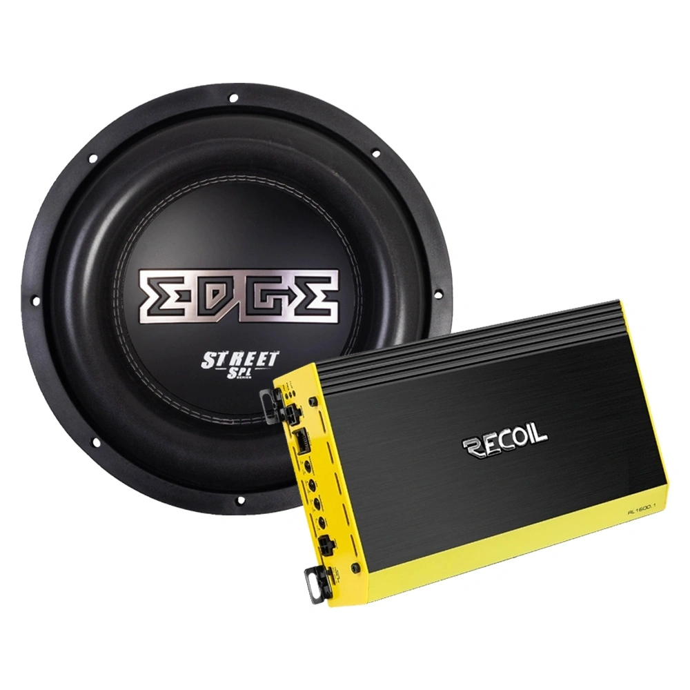 EDGE EDP122SPL-E3 med Recoil RL1600.1, 1x12" baspaket