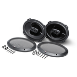 Rockford Fosgate Punch 6x9tum & GAS PRO POWER 80.2, hatthyllepaket