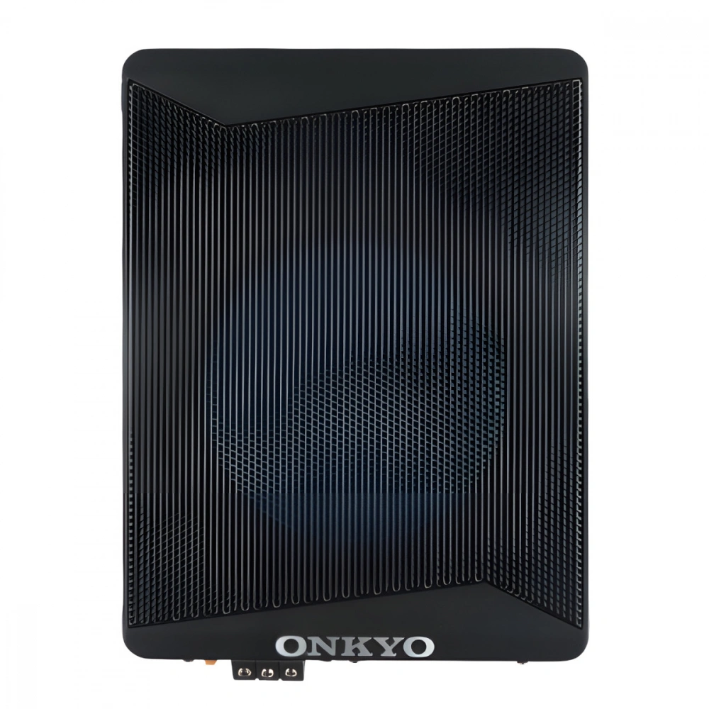 Onkyo R-W760A, slimmad aktiv 8 tums baslåda