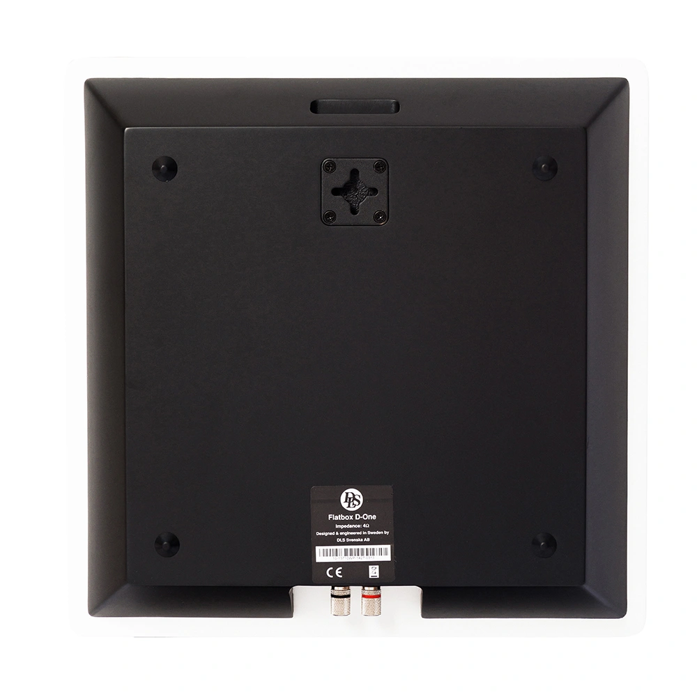 DLS Flatbox D-One vägghögtalare i vitt, styck
