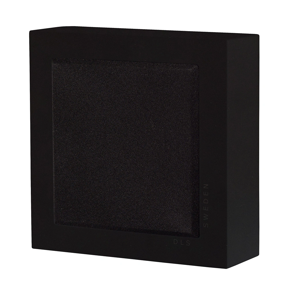2-pack DLS Flatbox Slim Mini vägghögtalare, mattsvart