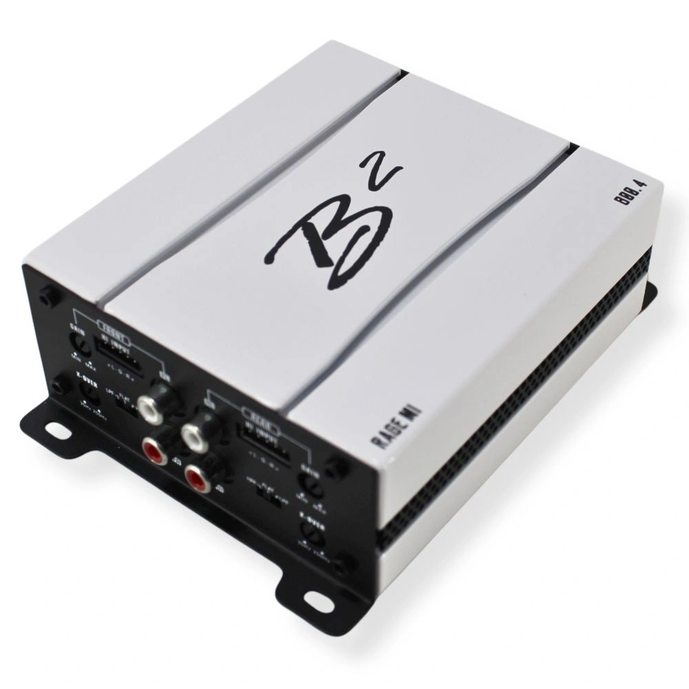 B² Audio RAGE 800.4 MINI, kompakt 4-kanalssteg