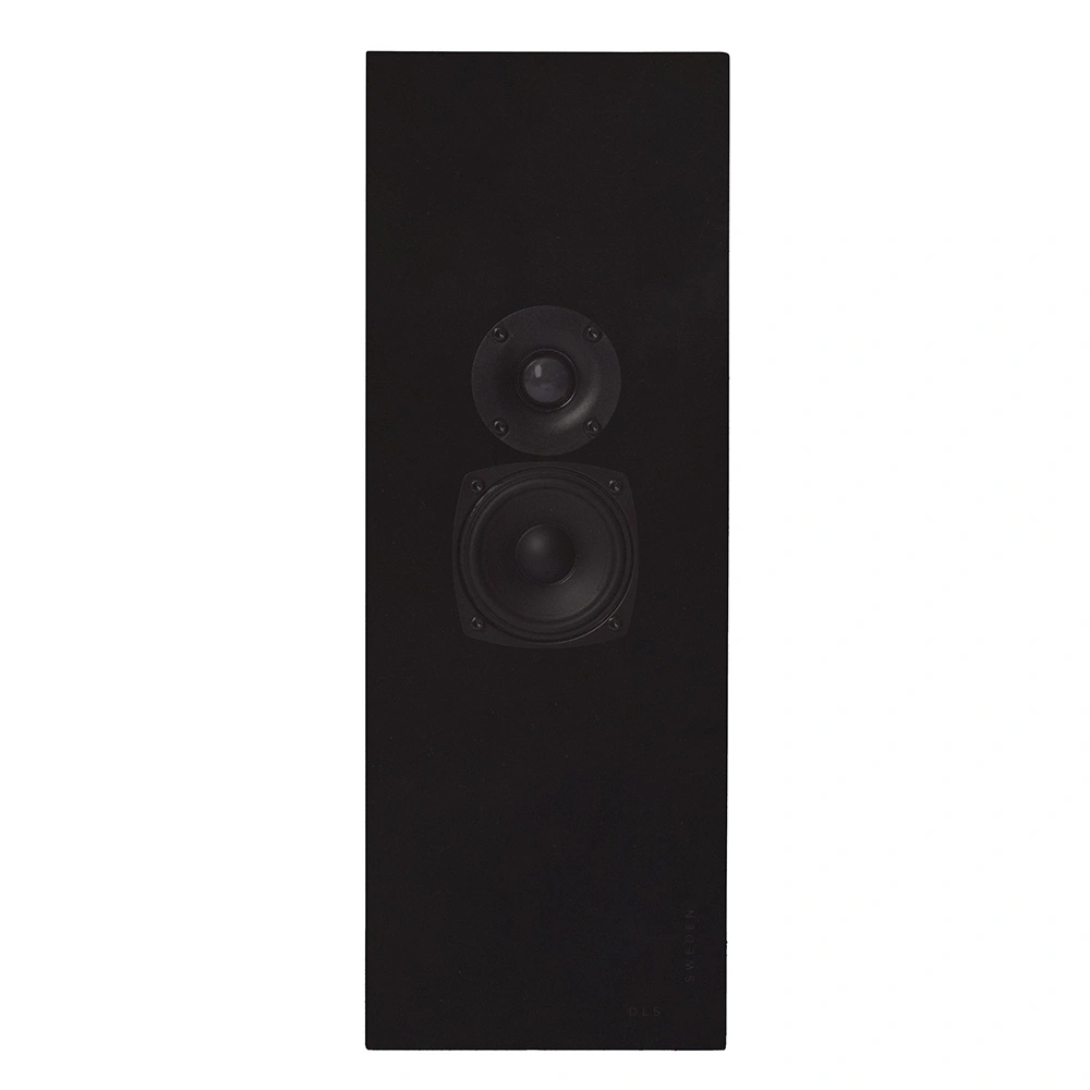 2-pack DLS Flatbox Slim Large vägghögtalare, mattsvart