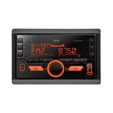 GAS MAD M210-BTR, 2-DIN bilstereo med Bluetooth och 2 par lågnivå