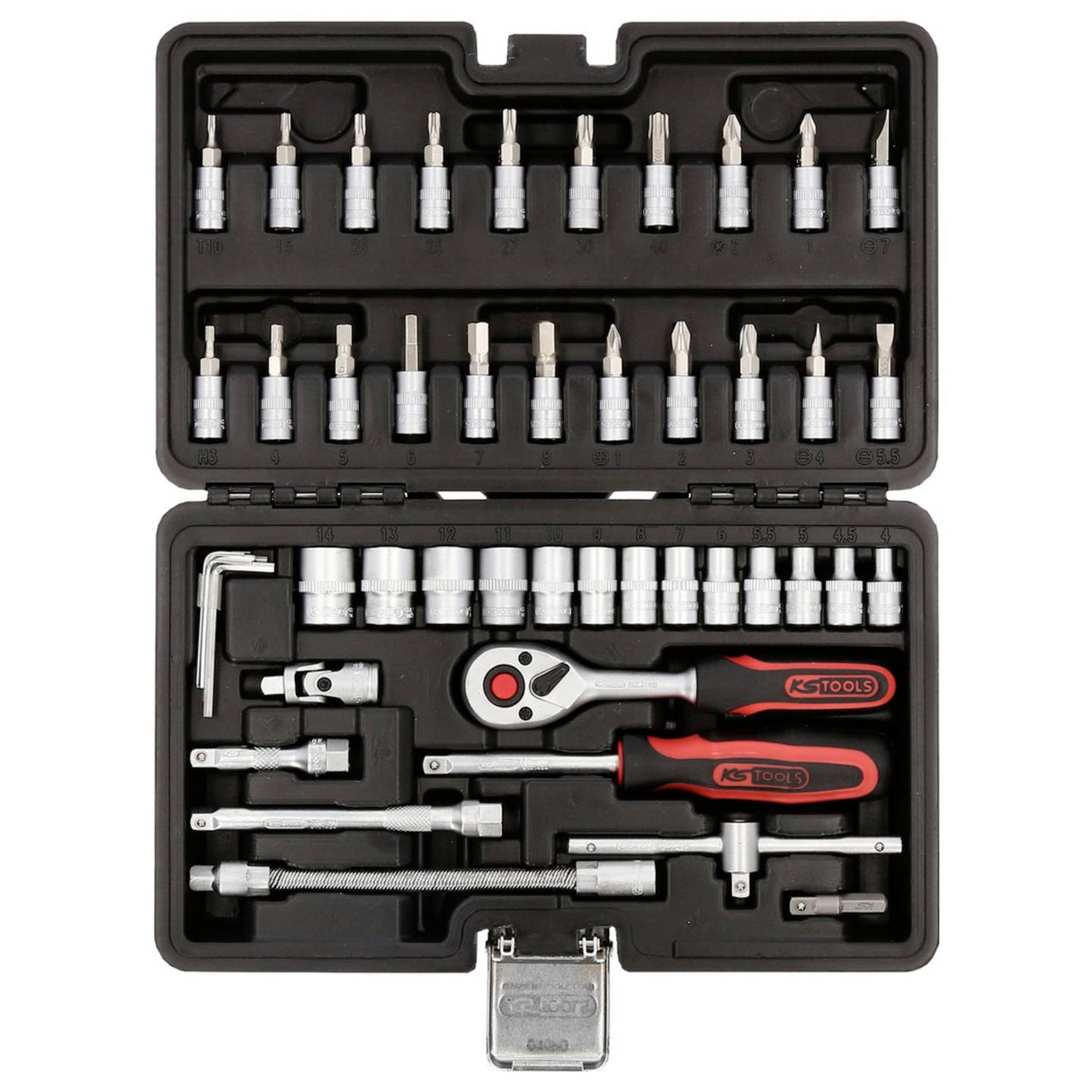 INSTICKSNYCKELSATS 1/4" – 48 delar – KS Tools 917.0648