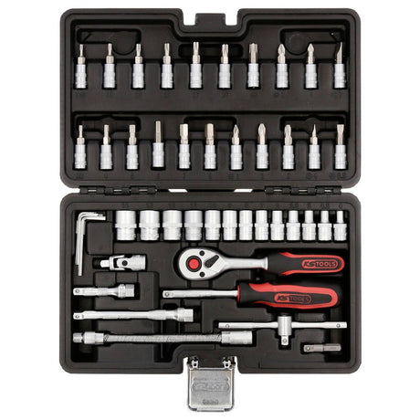 INSTICKSNYCKELSATS 1/4" – 48 delar – KS Tools 917.0648